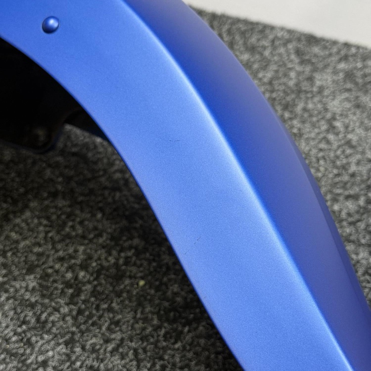 Indian Scout front fender / mudguard in Matt Blue Fire